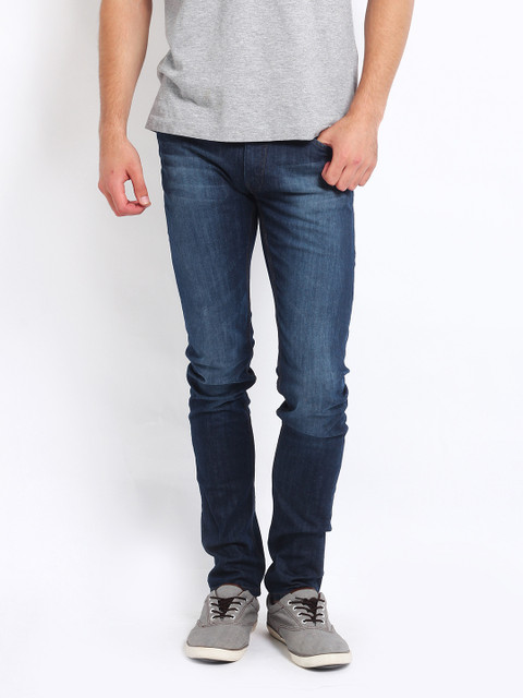 

Flying Machine Men Blue Jackson Fit Stretchable Jeans