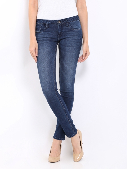 

Flying Machine Women Blue Twiggy Super Skinny Fit Jeans