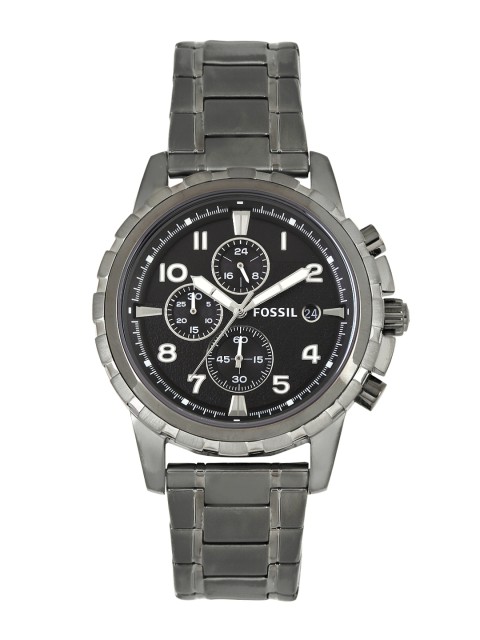 

Fossil Men Black Dial Watch FS4721I