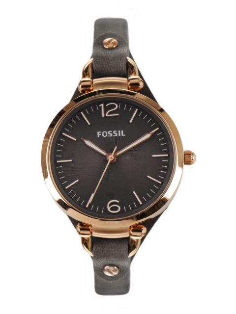 

Fossil Women Dark Brown Dial Watch