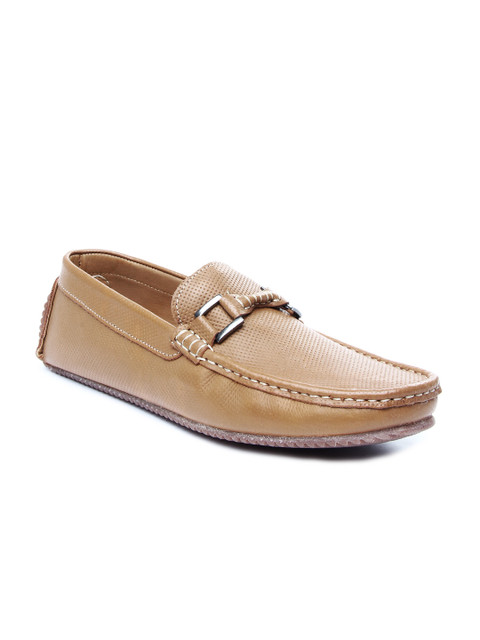

Franco Leone Men Brown Leather Casual Shoes