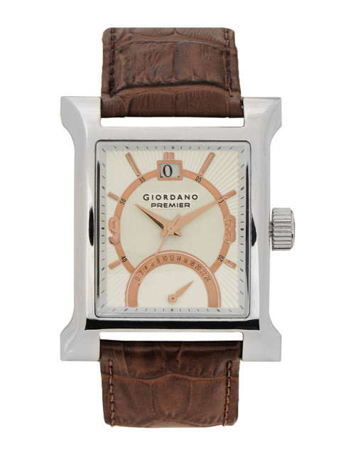 

Giordano Men White Dial Watch