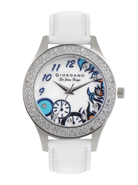 

Giordano Women White Dial Watch