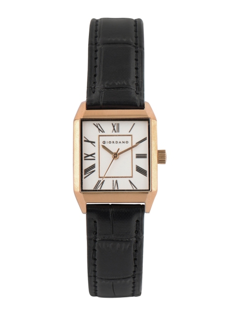 

Giordano Women White Dial Watch