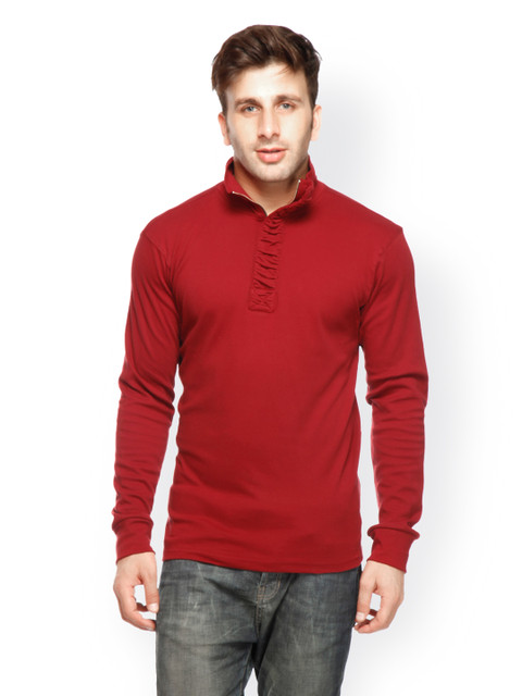 

Gritstones Men Red T-shirt