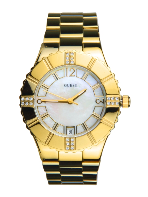 

Guess Women White Dial Watch I11065L1