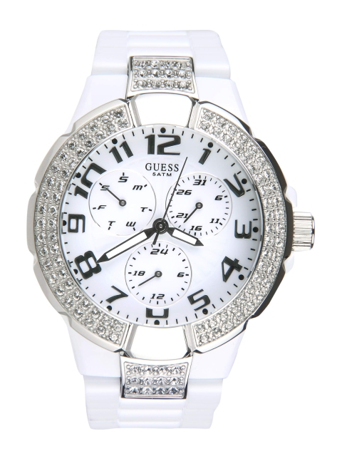 

Guess Women Prism White Dial Watch W13564L1