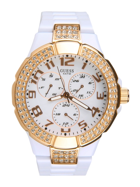 

Guess Women Prism White Watch