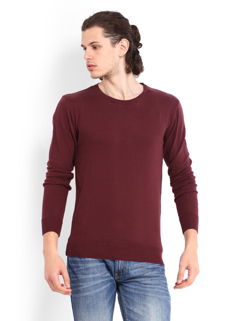 

HIGHLANDER Men Maroon Sweater