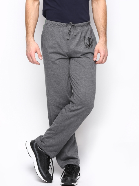 

Hanes Men Grey Track Pants