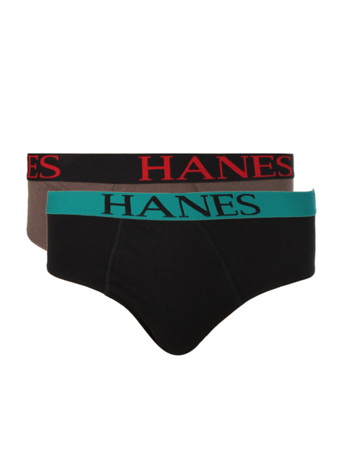

Hanes Men Pack of 2 Classics Metro Briefs C009, Green