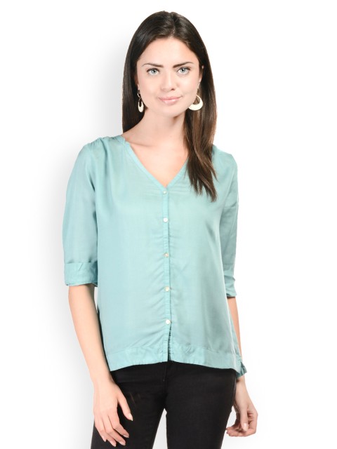 

Hapuka Women Green Shirt