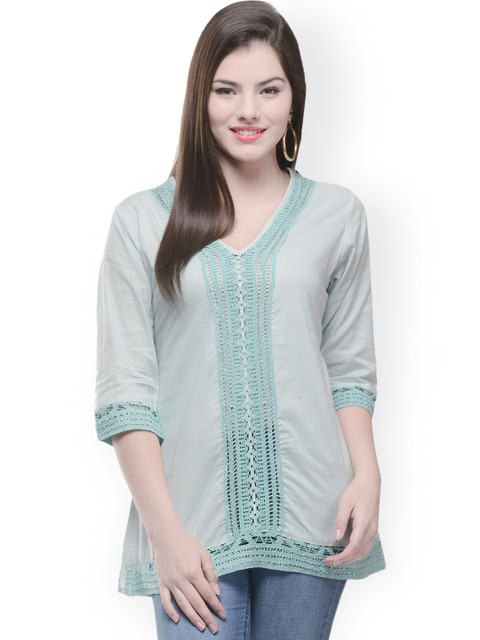 

Hapuka Women Light Blue Top