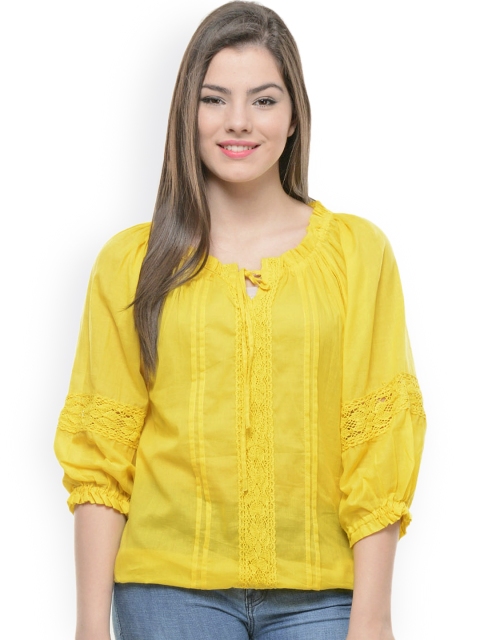

Hapuka Women Yellow Top