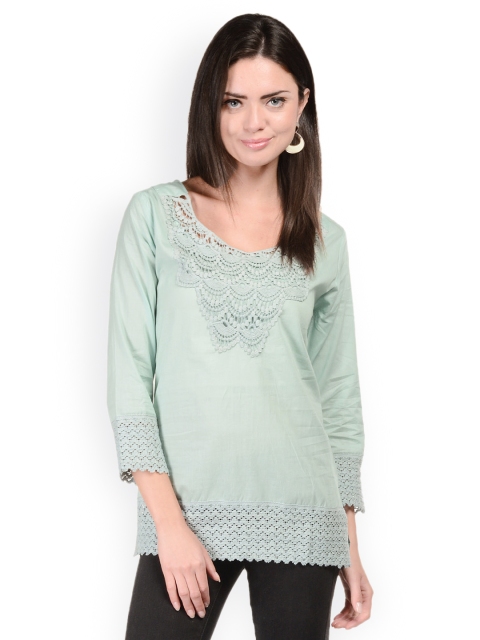 

Hapuka Women Sea Green Top