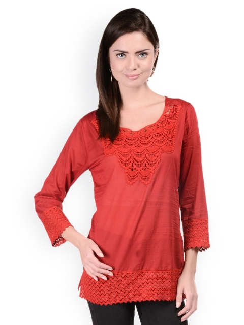 

Hapuka Women Maroon Top