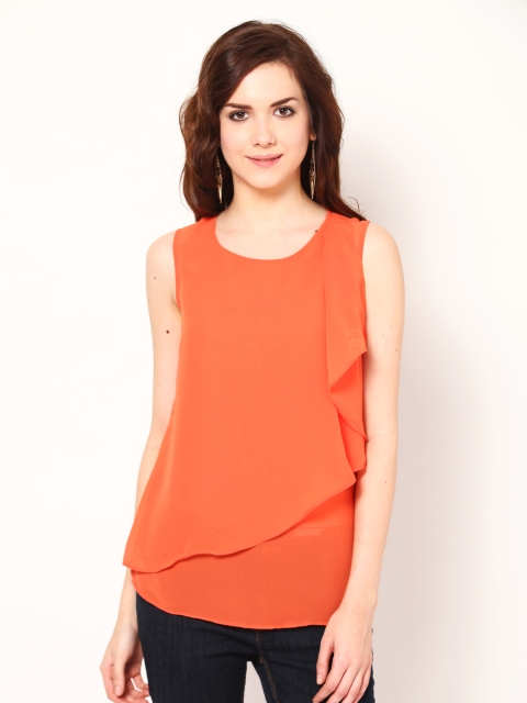 

Harpa Women Coral Orange Top