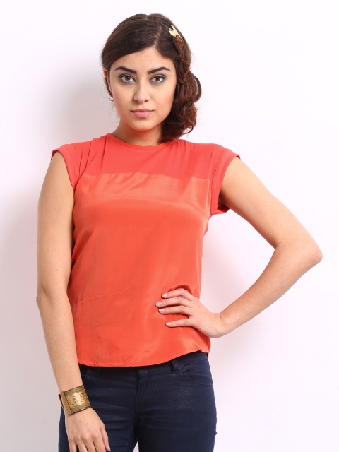 

Harpa Women Coral Orange Top