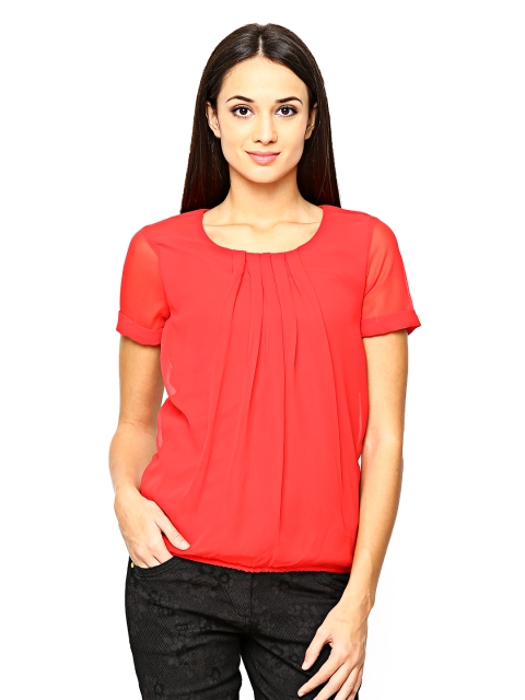 

Harpa Women Coral Red Top