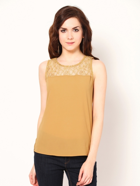 

Harpa Women Mustard Brown Top