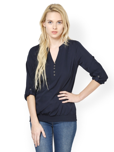 

Harpa Women Navy Top, Navy blue