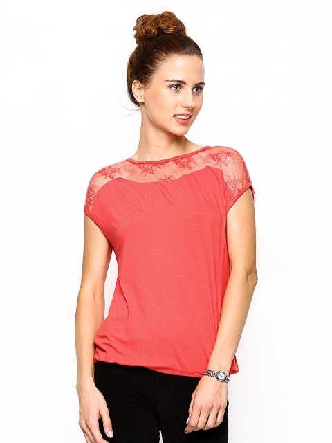 

Harpa Women Coral Pink Top