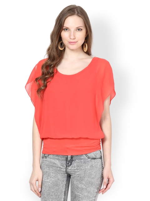 

Harpa Women Coral Red Top