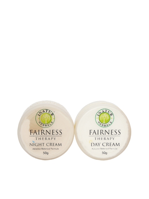 

INATUR HERBALS Fairness Therapy Day & Night Face Creams, Pink