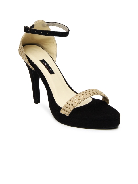 

Inc 5 Women Light Brown & Black Heels