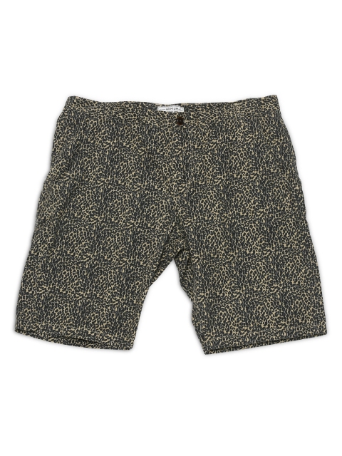 

Jack & Jones Men Beige & Grey Printed Shorts