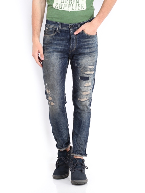 

Jack & Jones Blue Erik Anti Fit Jeans