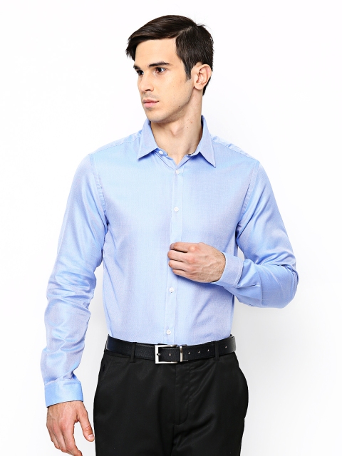 

Jack & Jones Men Blue Formal Shirt