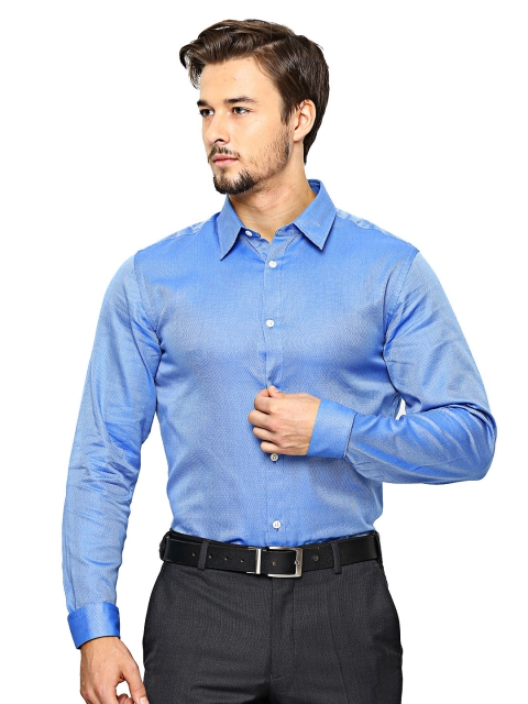 

Jack & Jones Men Blue Formal Shirt