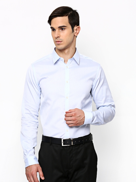 

Jack & Jones Men Light Blue Formal Shirt