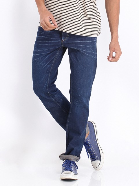 

Jack & Jones Men Blue Tim Slim Fit Jeans