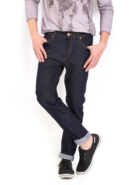 

Jack & Jones Men Dark Blue Ben Skinny Fit Stretchable Jeans