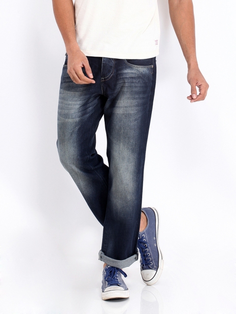 

Jack & Jones Dark Blue Rick Fit Jeans
