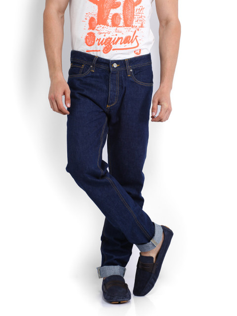 

Jack & Jones Dark Blue Tim Slim Fit Jeans
