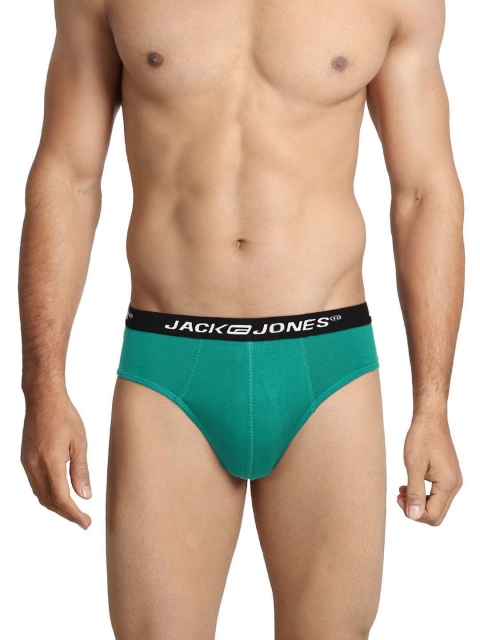 

Jack & Jones Men Green Briefs 15389930