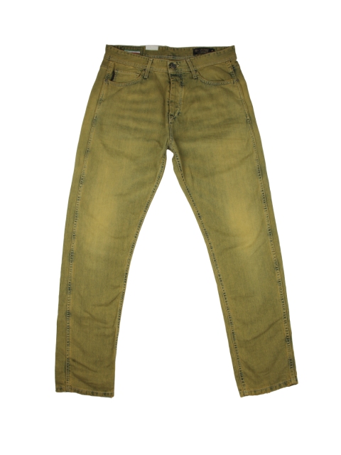 Jack & Jones Men Green Erik Anti Fit Jeans Jack & Jones Men Green Erik Anti Fit Jeans