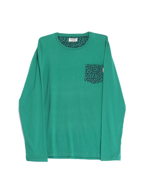 

Jack & Jones Men Green T-shirt