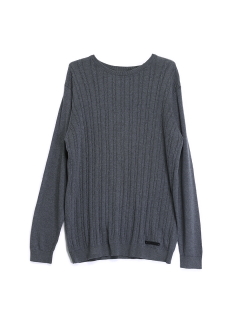 

Jack & Jones Men Grey Sweater