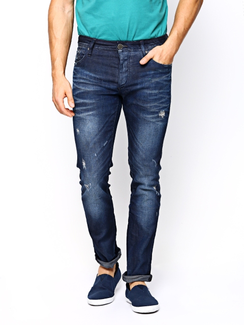 

Jack & Jones Men Blue Slim Fit Stretchable Jeans