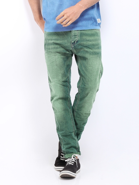 

Jack & Jones Green Erik Anti-Fit Jeans