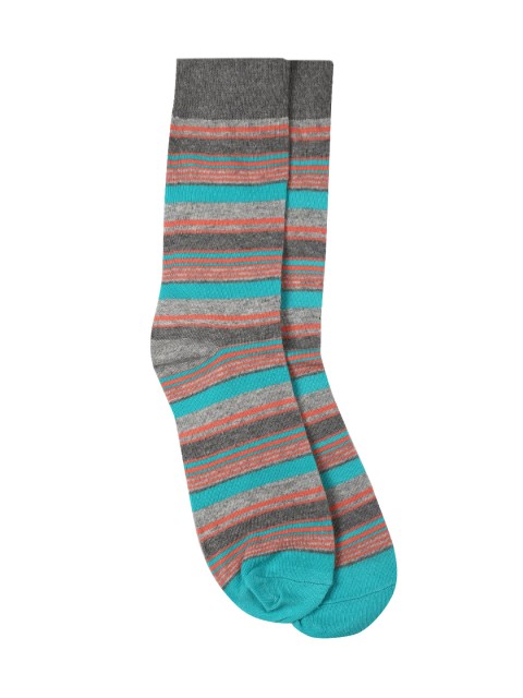 

Jack & Jones Men Multicoloured Striped Socks, Multi