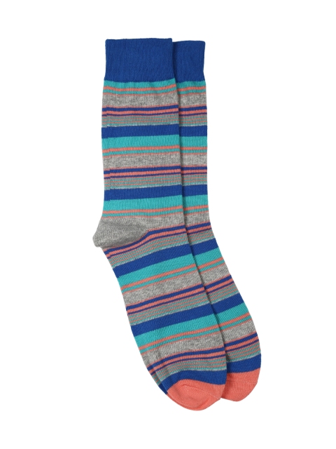 

Jack & Jones Men Multicoloured Striped Socks, Multi