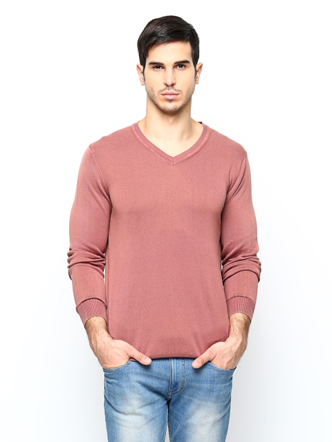 

Jack & Jones Men Brick Red Sweater