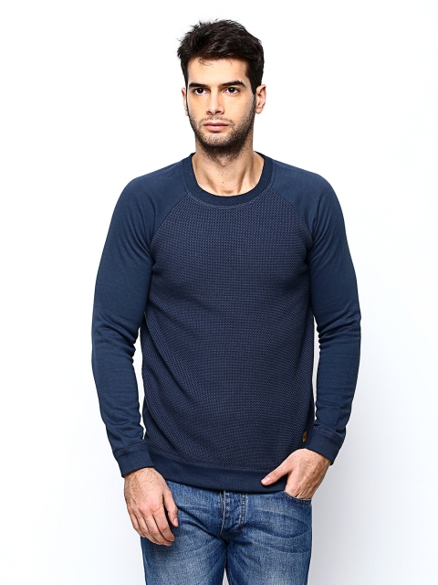 

Jack & Jones Men Navy Sweater, Navy blue
