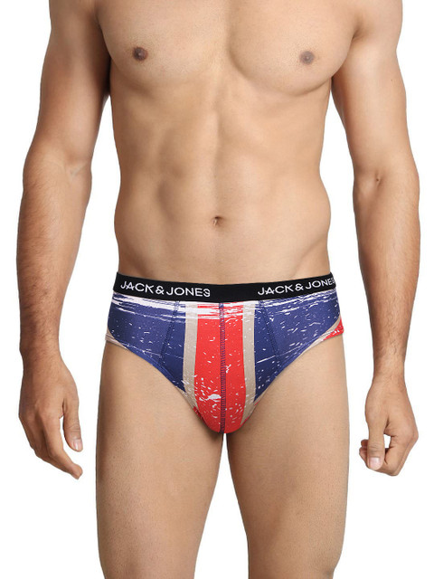

Jack & Jones Men Multi-Coloured Printed Briefs 1573162