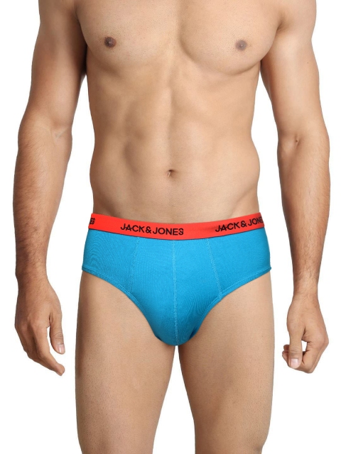 

Jack & Jones Men Blue Briefs 1573147